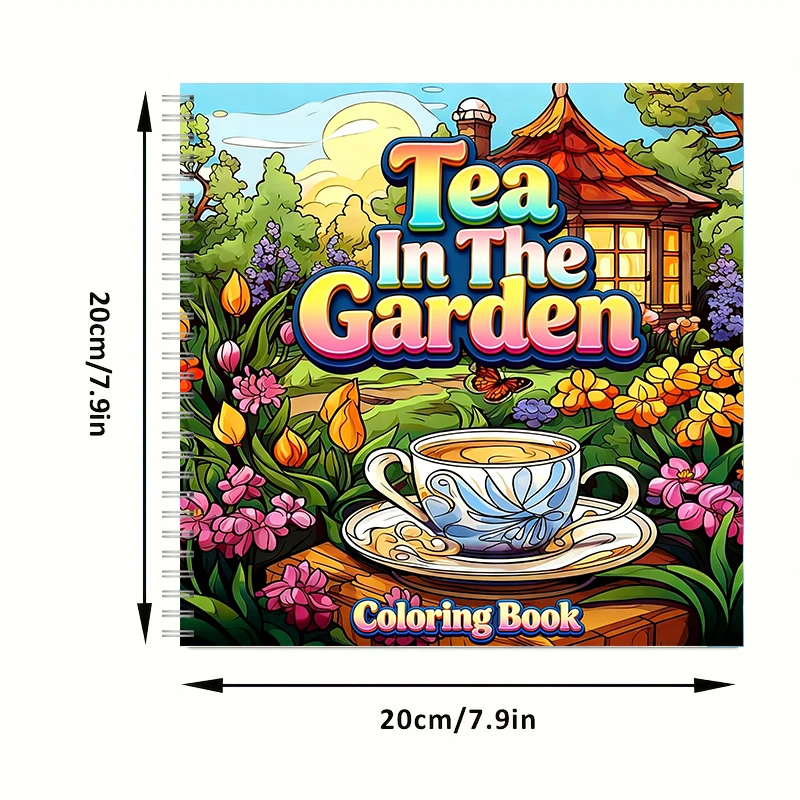 Tea In The Gardens kleurboek v - Farming And Agriculture recensie en prijs